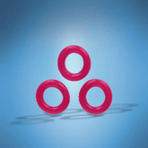 Oxballs Willy Rings 3Pk - Hot Pink